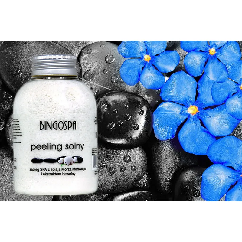 BingoSpa peeling do ciała z solą z Morza Martwego ❤️ Laroxy.pl