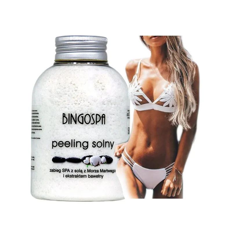 BingoSpa peeling do ciała z solą z Morza Martwego ❤️ Laroxy.pl