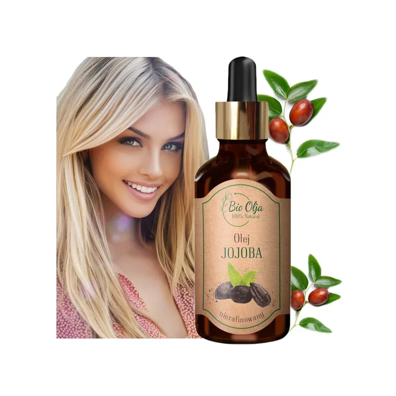 Bio Olja olej JOJOBA nierafinowany do twarzy reguluje sebum ❤️ Laroxy.pl