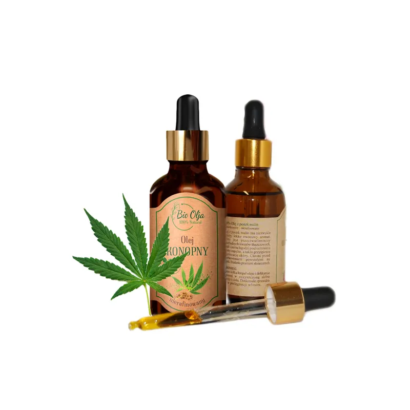Bio Olja olej KONOPNY nierafinowany zimnotłoczony 50ml ❤️ Laroxy.pl