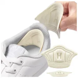 Shoe heels - pasted heel inserts WHITE ❤️ Laroxy.pl