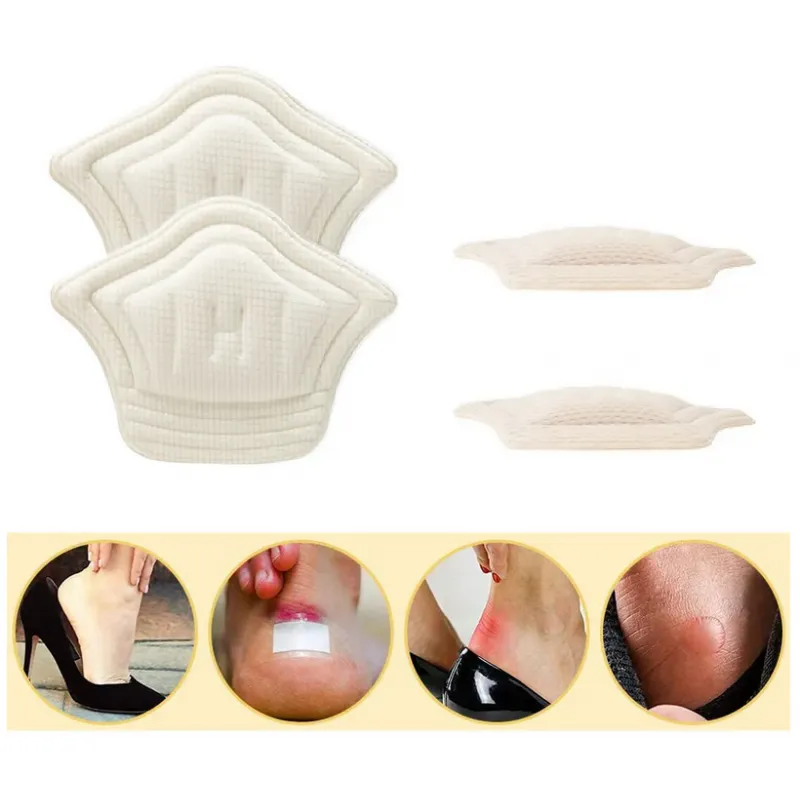 Foam shoe heel abrasion heel pads pasted BLACK ❤️ Laroxy.pl