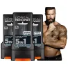 LOREAL żele pod prysznic dla mężczyzn ZESTAW XL 3 sztuki ⭐ Laroxy.pl