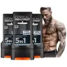LOREAL MEN długo pachnące żele pod prysznic męskie Ciało Włosy Twarz ZESTAW XL 3*300ml