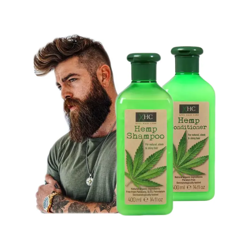 XHC Hemp szampon konopny + Odżywka do włosów z Anglii - laroxy.pl