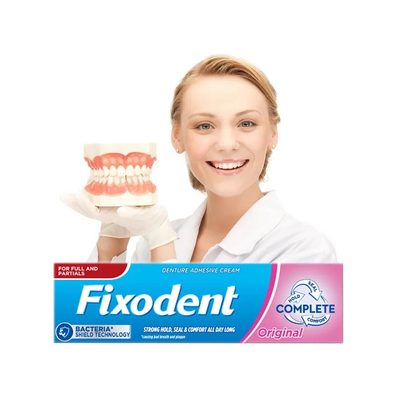 Fixodent krem do protez - klej do protez zebowych - Laroxy.pl