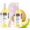 So Flow kosmetyki do włosów kręconych MANGO + SZCZOTKA Zestaw