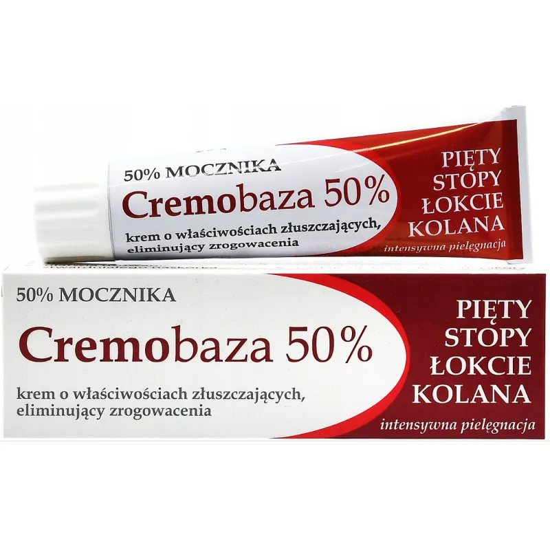 CREMOBAZA 50% krem na zrogowacenia pięty stopy łokcie itp ❤️  Laroxy