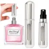 Mini atomizer do perfum - podróżny atomizer srebrny