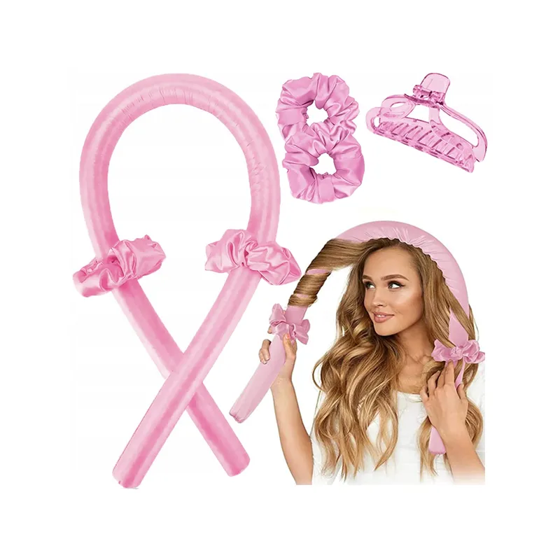Hair curling roller + rubber bands + pin set LAROXY 💟 Laroxy.pl