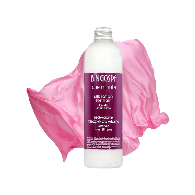 BingoSpa silk hair milk conditioner with silk ❤️ Laroxy.pl