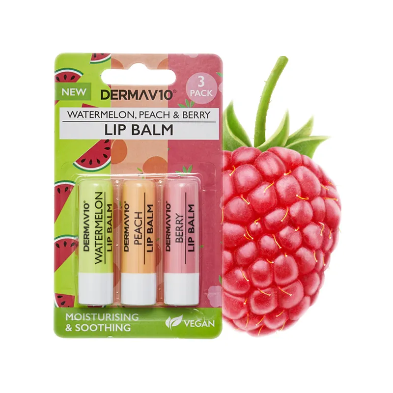 Lip balm - protective lipstick 3 pieces KIT ❤️ Laroxy.pl