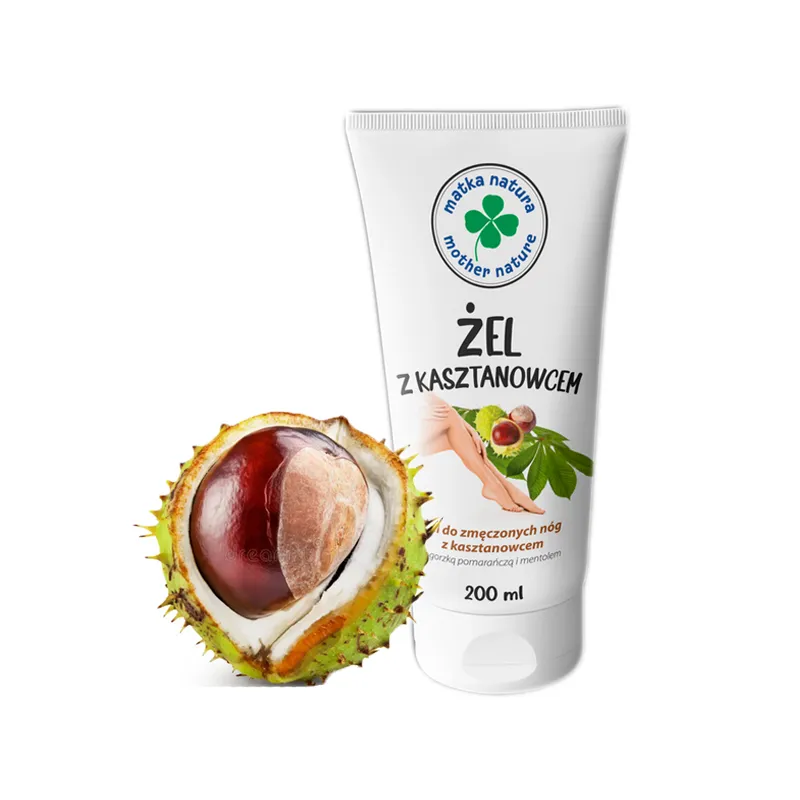 Żel z kasztanowca na gol nóg żylaków stawów chłodzący  🌳 Laroxy
