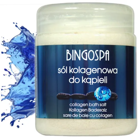 BingoSpa naturalna sól do kąpieli z KOLAGENEM regeneracja skóry ❤️ Laroxy.pl