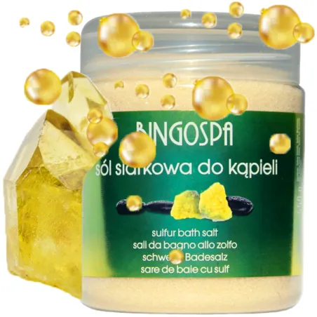 BingoSp sól siarkowa do kąpieli zdrowotna lecznicza ❤️ Laroxy.pl