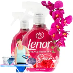 Lenor żelazko w sprayu płyn do prasowania bez żelazka Jaśmin ⭐ Laroxy