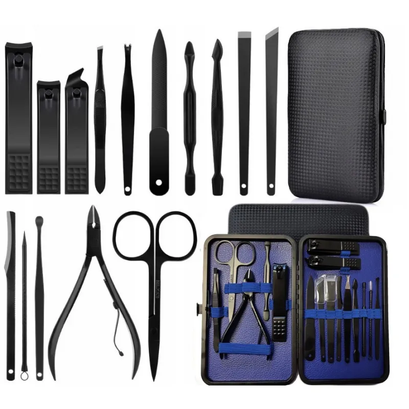 Zestaw do paznokci manicure pedicure, twarzy w etui cocoSpa