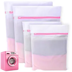 Worek siatka do prania bielizny biustonoszy skarpet 4 sztuki ❤️  Laroxy.pl