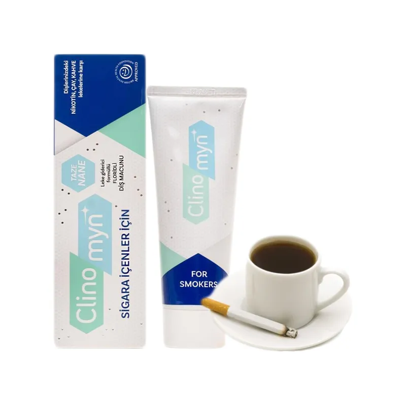 CLINOMYN toothpaste for coffee smokers for plaque ❤️ Laroxy.pl