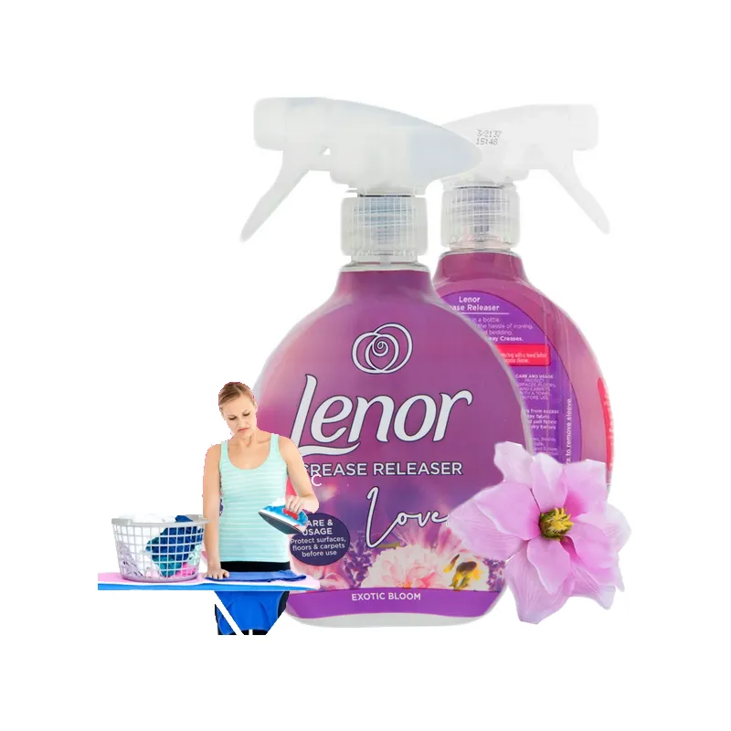Lenor żelazko w sprayu płyn do prasowania bez żelazka EXOTIC ⭐ Laroxy