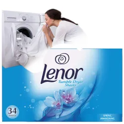 Lenor chusteczki do suszarki zapachowe MOCNE 34szt Spring Wiosna