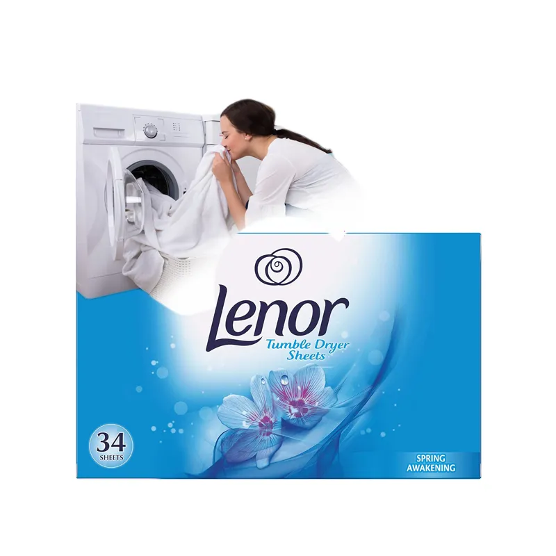 Lenor chusteczki do suszarki zapachowe MOCNE 34szt Spring Wiosna