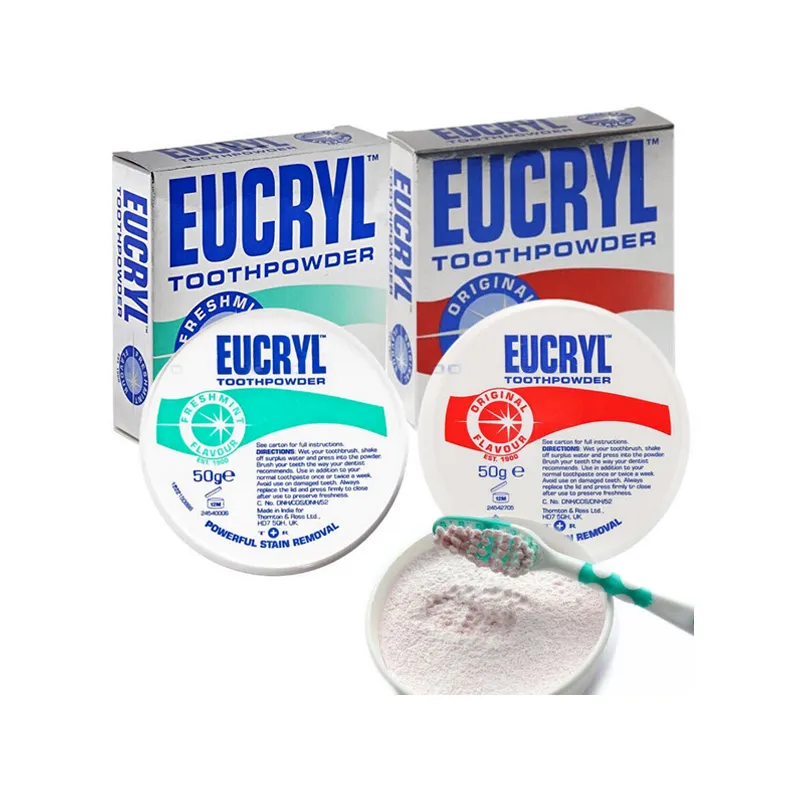 Eucryl proszek do usuwania kamienia nazębnego 50g - Skuteczne wybielanie i oczyszczanie | Laroxy.pl