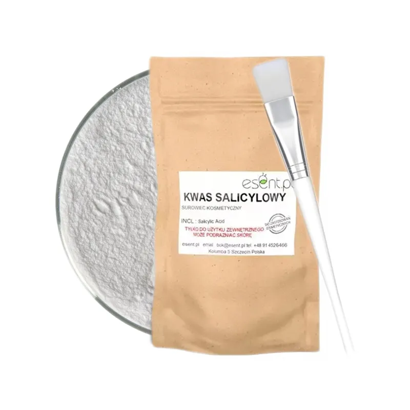 Salicylic acid for face acne blackheads pimples + Brush - Laroxy.pl