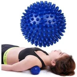 Massage ball with spiked foot fascia body muscle rolling ⭐ Laroxy.pl