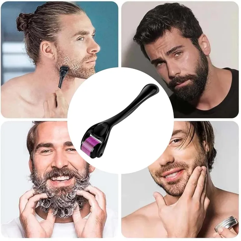 DERMA ROLLER do włosów na porost włosów zakola łysienie ❤️  Laroxy