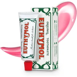 Euthymol pasta do zębów BEZ Fluoru BEZ dwutlenkutytanu naturalna ORYGINALNA 75ml