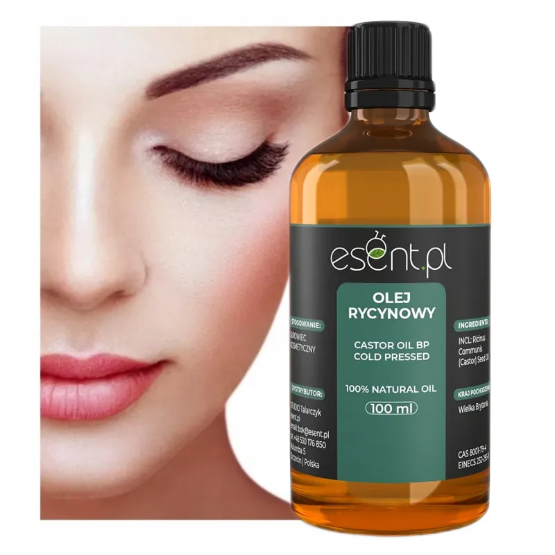 Esent unrefined castor oil for poultices nodules cysts - Laroxy.pl