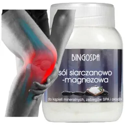 BingoSpa sól magnezowa siarkowa zdrowotna do kąpieli na ból stawów reumatyzm łagodzi 1250g