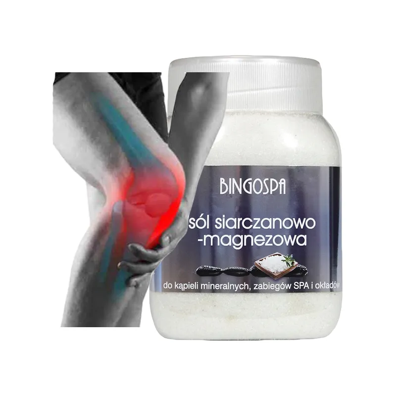 BingoSpa sól magnezowa siarkowa zdrowotna do kąpieli na ból stawów reumatyzm łagodzi 1250g