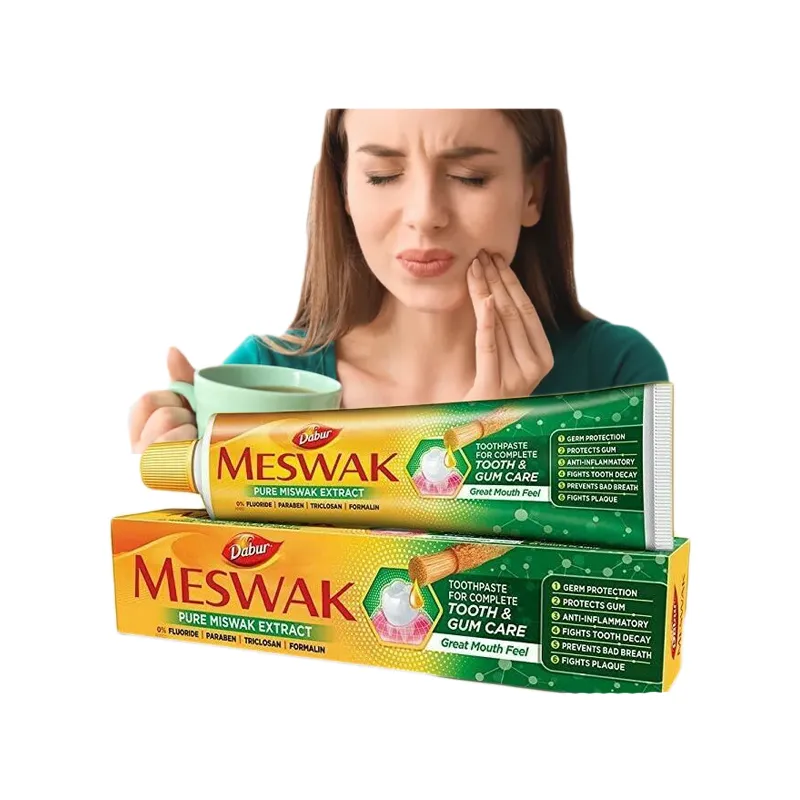 Dabur Meswak pasta do wrażliwych zębów i dziąseł na wrażliwe zęby nadwrażliwość dziąsła 200G