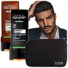 Men's cosmetic bag with accessories black ⭐ Laroxy.pl