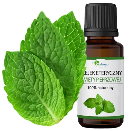 Olejek z Mięty Pieprzowej eteryczny 100%  NATURALNY ❤️ Laroxy