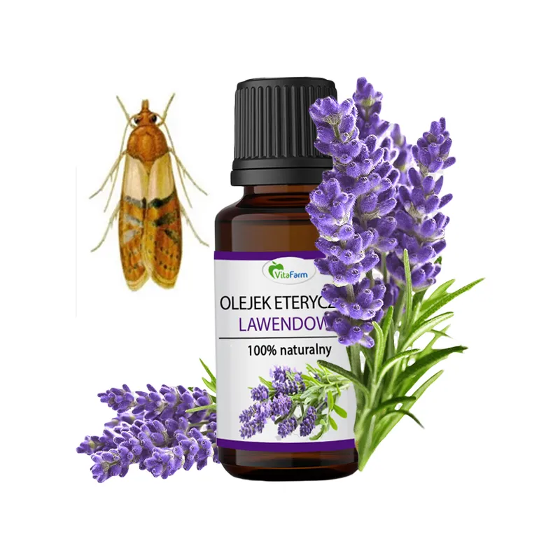 Lavender oil for mosquitoes moths SAFE FOR CHILDREN ❤️ store Laroxy.pl