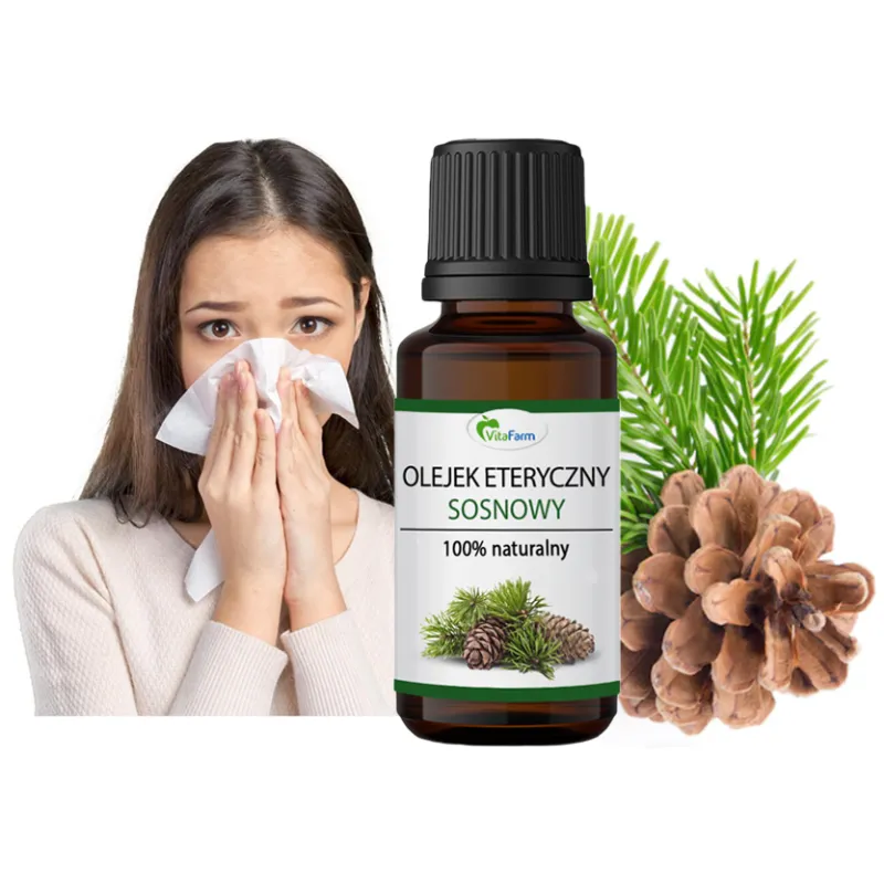 Olejek eteryczny Sosnowy 100% organic  ❤️ sklep Laroxy.pl