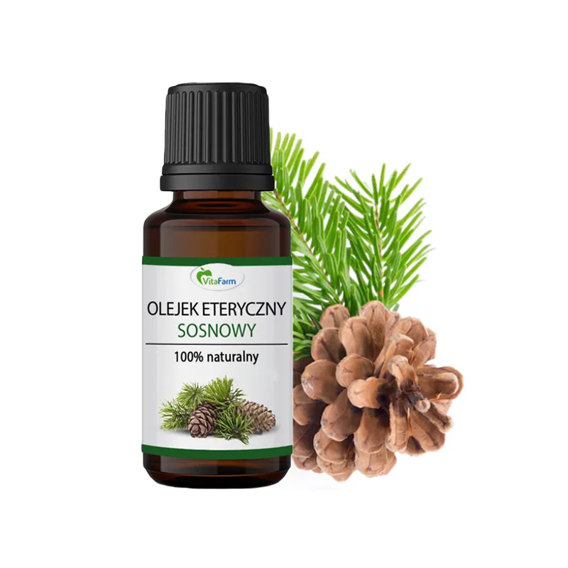 Olejek eteryczny sosnowy sosna zapachowy naturalny do kominka inhalacji prania pini 10ml