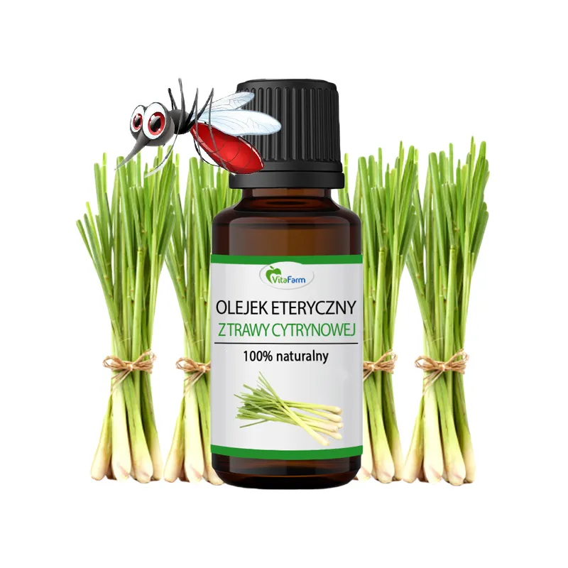 Olejek z trawy cytrynowej eteryczny naturalny ❤️ sklep Laroxy.pl