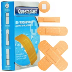 Waterproof strong dressing patches MIX 50 pieces ❤️ Laroxy