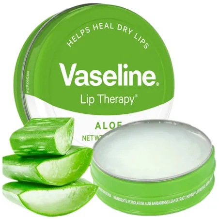 Vaseline lip balm strongly moisturizing ALOES ❤️ Laroxy.pl