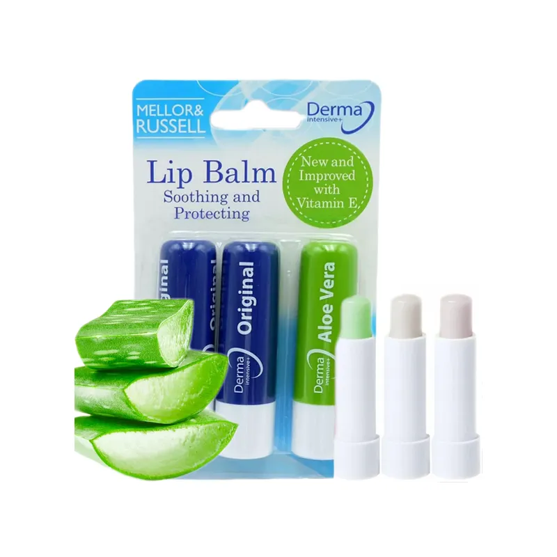 Lip balm - protective lipstick clear for winter KIT ❤️ Laroxy
