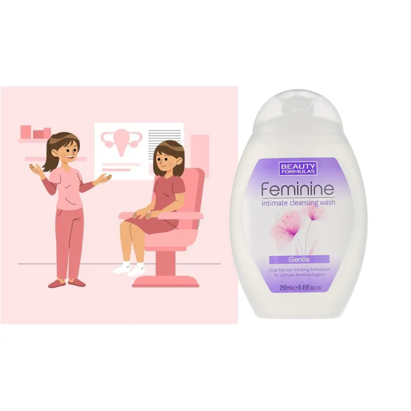 Moisturizing intimate hygiene gel regulates vaginal Ph ❤️ Laroxy.pl
