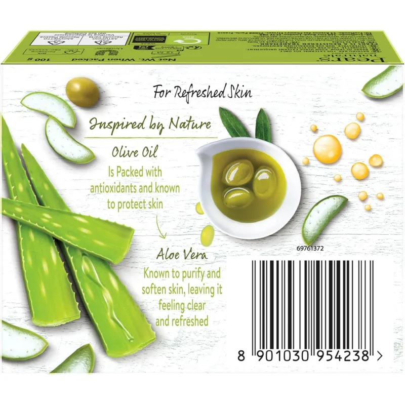 Natural aloe vera glycerin soap without parabens ❤️ Laroxy