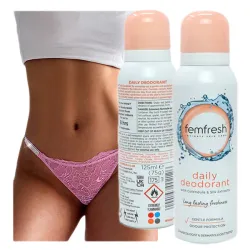 Dezodorant do higieny intymnej dla kobiet z jedwabiem spray 125 ml