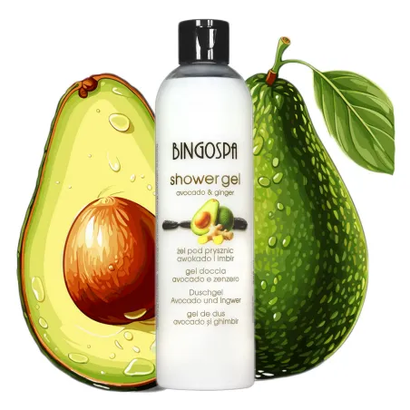 BingoSpa żel pod prysznic intensywnie nawilżający awokado imbir 300ml