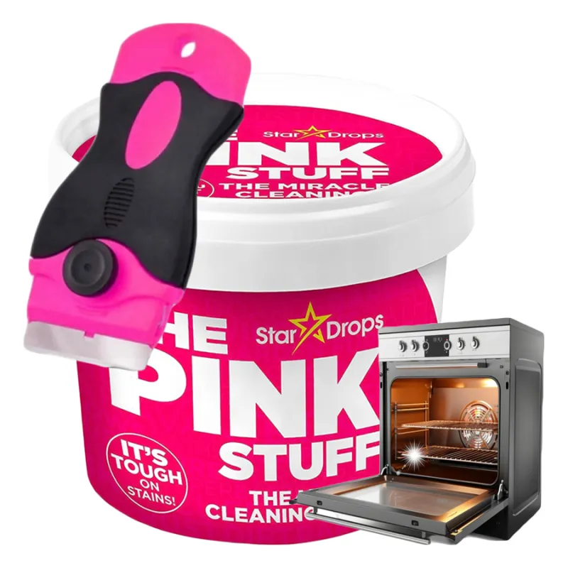 Profesjonalny środek do czyszczenia piekarnika mocny naturalny PINK STUFF + SKROBAK