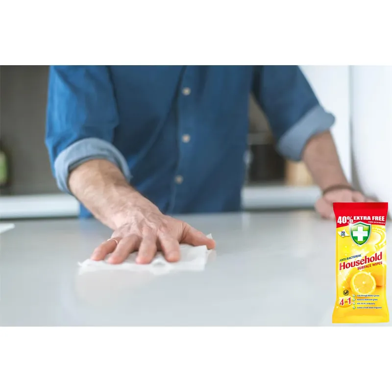 Wet cleaning wipes moistened for disinfection ❤️ Laroxy